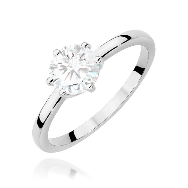 Pierścionek Diament 1,00ct białe złoto