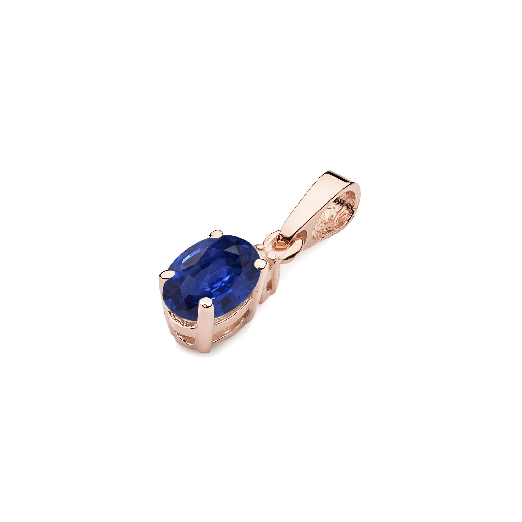Zawieszka Szafir 0,70ct różowe złoto - obrazek 2