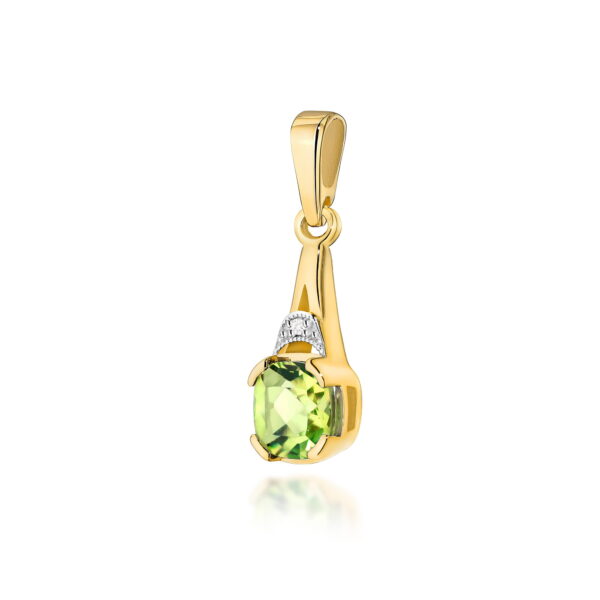 Zawieszka Oliwin 1,00ct żółte złoto