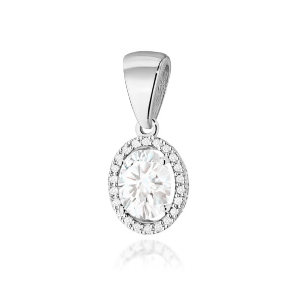 Zawieszka Diament Laboratoryjny 1,90ct białe złoto