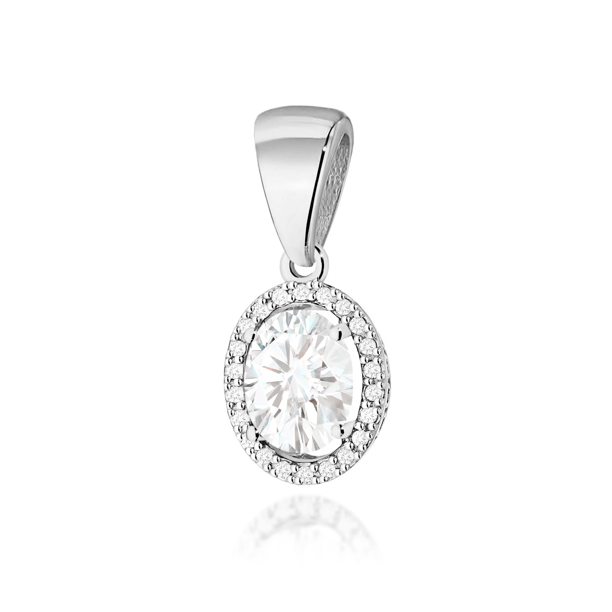 Zawieszka Diament Laboratoryjny 1,90ct białe złoto