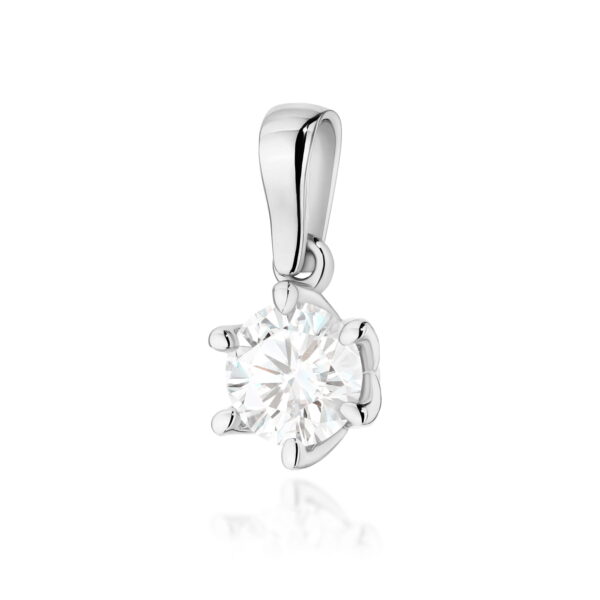 Zawieszka Diament 1,00ct białe złoto